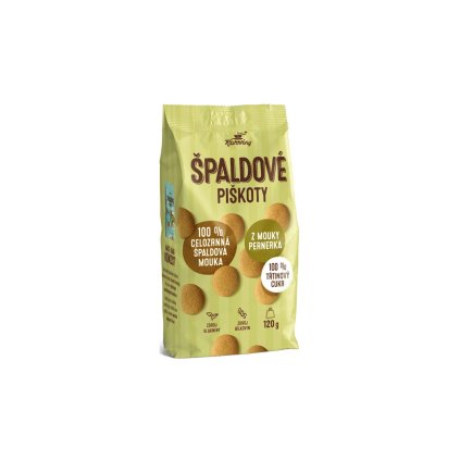 Piškoty špaldové - Kávoviny 120g