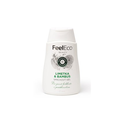 Sprchový gel - limetka & bambus - vegan - Feel Eco 300ml