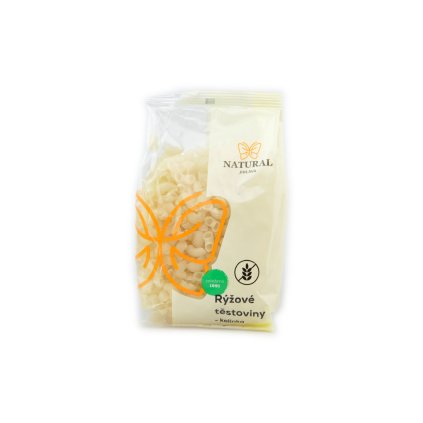 Těstoviny rýžové bez lepku - kolínka - Natural 300g