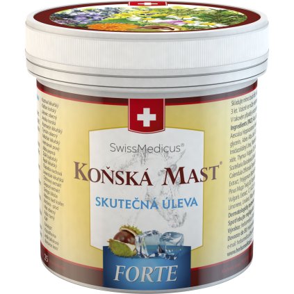 Swissmedicus Koňská mast® forte chladivá 500 ml