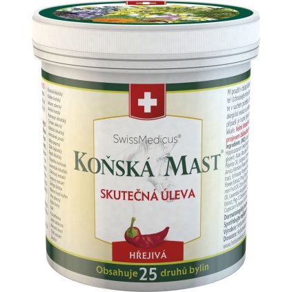Swissmedicus Koňská Mast® hřejivá - 500 ml