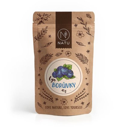 Lyofilizované borůvky 45g Natu