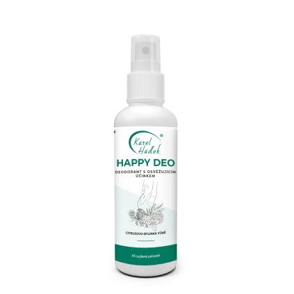 Karel Hadek Deodorant HAPPY DEO s osvěžujícím účinkem 100 ml