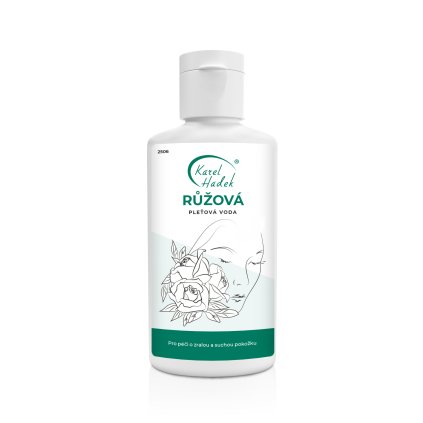 Karel Hadek Pleťová voda RŮŽOVÁ pro zralou pleť 100 ml