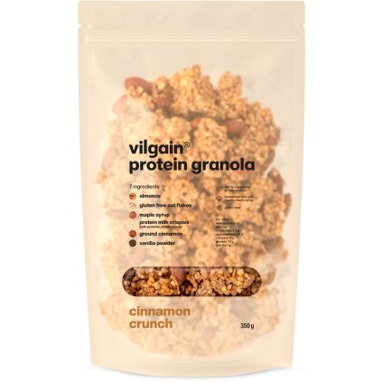 Vilgain Protein Granola křupavá skořice 350 g