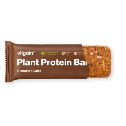 Vilgain Vegan Protein Bar skořicové latté 50 g