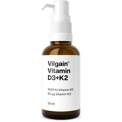 Vilgain Vitamin D3+K2 30 ml