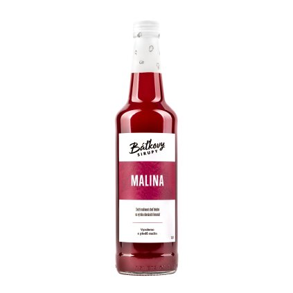 Malinový sirup 500ml Baťkovy sirupy