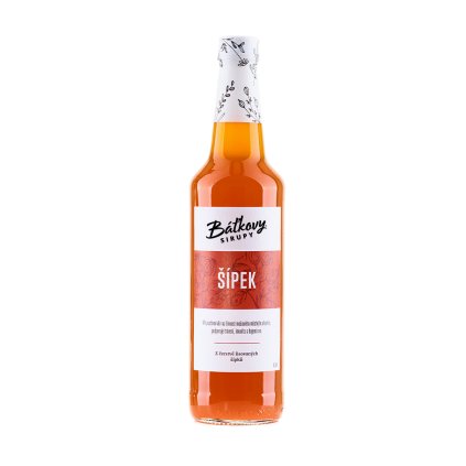 Šípkový sirup 500ml Baťkovy sirupy