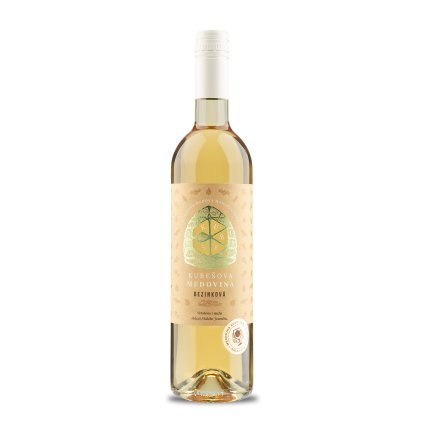Kubešova Medovina Bezinková 13%, 750ml