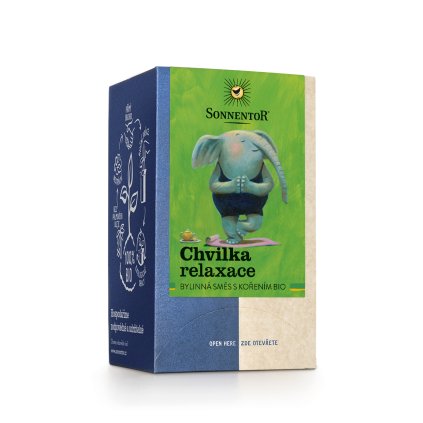 Sonnentor Chvilka relaxace bio 18 g porc. dvoukomorový