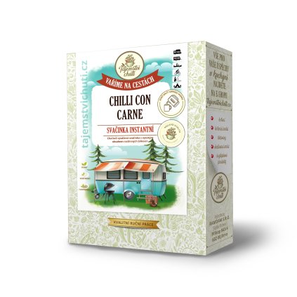 Chilli con carne svačinka instantní 236g | 4 porce Tajemství chuti
