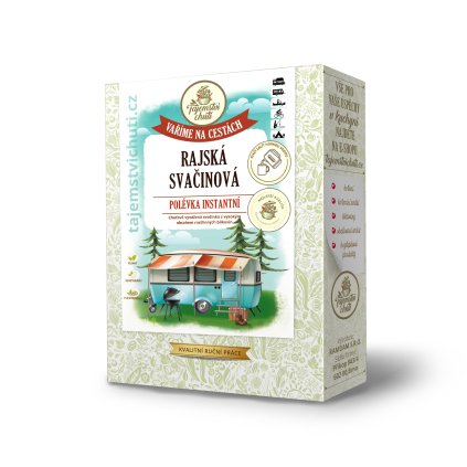 Rajská svačinová instantní polévka 140g | 7 porcí Tajemství chuti