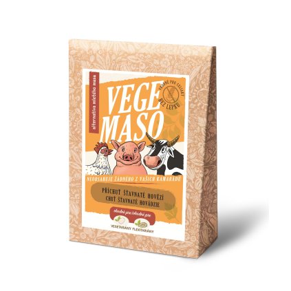 Vege maso s příchutí hovězího 100g Tajemství chuti