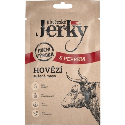 Hovězí s pepřem 20g Jihočeský Jerky