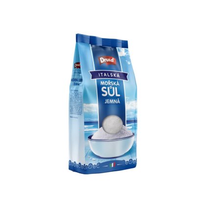 Mořská sůl italská jemná DRUID 1kg