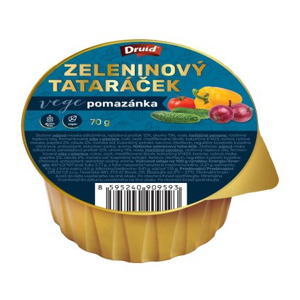 Vegetariánská pomazánka zeleninový tataráček 70g