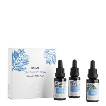 Biofáze Obnovující séra Santal, 3x20 ml NOBILIS