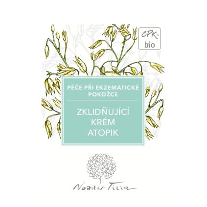 Zklidňující krém Atopik 2 ml - vzorek sáček NOBILIS