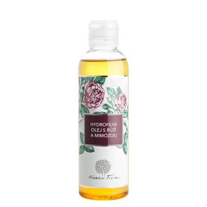 Hydrofilní olej s Růží a mimózou 200ml NOBILIS