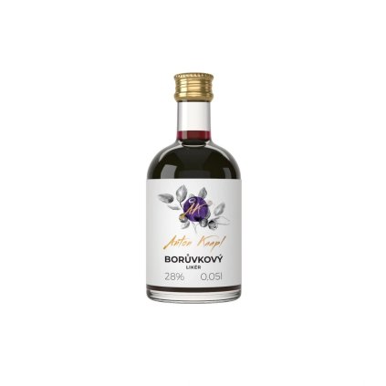 Anton Kaapl BORŮVKOVÝ LIKÉR 28% 50ml
