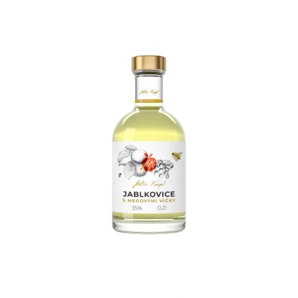 Anton Kaapl JABLKOVICE S MEDOVÝMI VÍČKY 35% 200ml