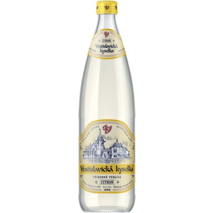 Vratislavická kyselka Citron 750ml