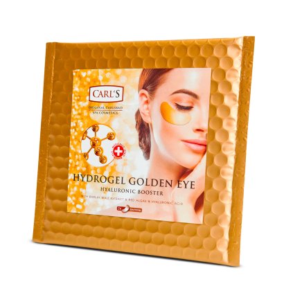 Zlatá oční maska HYDROGEL GOLDEN EYE HYALURONIC BOOSTER