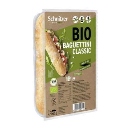 Bagetky klasik bezlepkové 200 g BIO SCHNITZER
