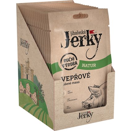 Vepřové natur 20gx15 Jihočeský Jerky