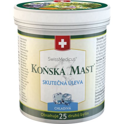 Swissmedicus Koňská Mast chladivá 250 ml