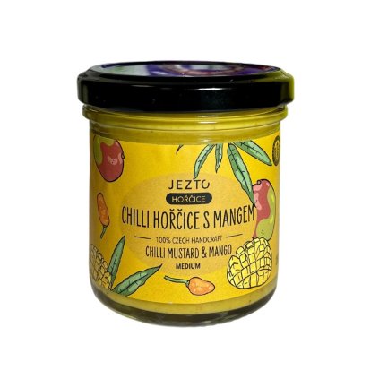Jezto CHILLI Senf, mittelscharf, 150 g