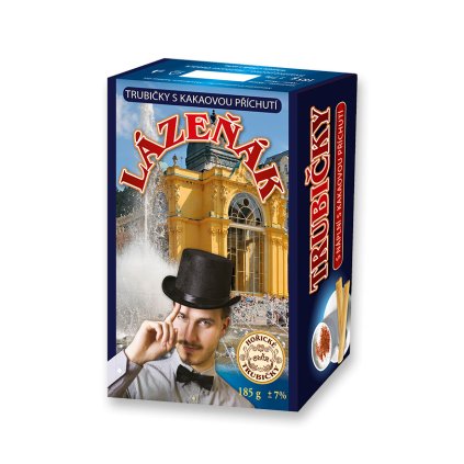 Hořické tubes with cocoa flavour 10 pieces 185g HOŘICKÉ TUBIČKY