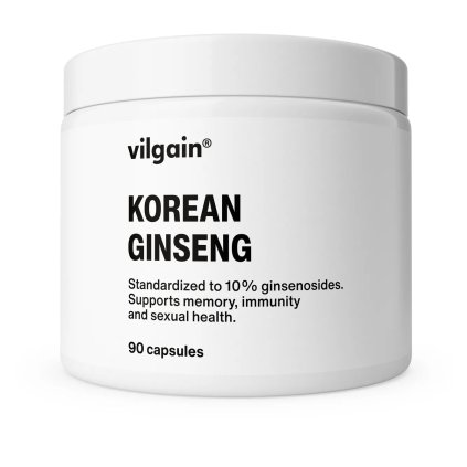 Vilgain Korejský ženšen 90 kapslí