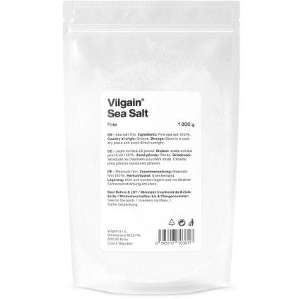 Vilgain Mořská sůl jemná 1kg