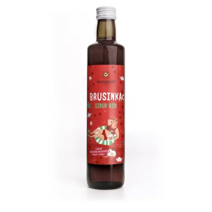 BIO Brusinka sirup 500 ml Sonnentor