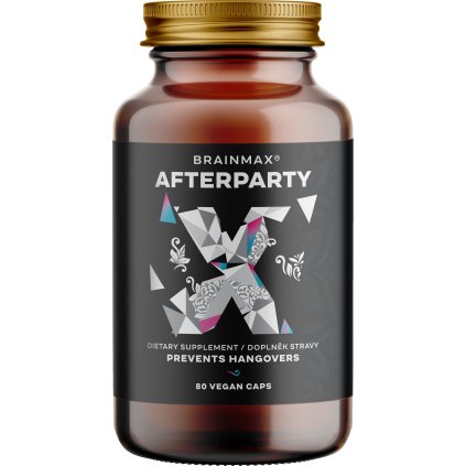 BrainMax AFTERPARTY, Bojovník za rána bez těžkých kocovin!, 80 kapslí
