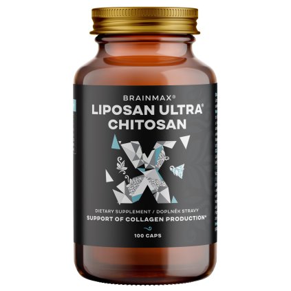 BrainMax Liposan Ultra®, Chitosan Beauty Essentials, 100 kapslí