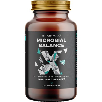 BrainMax Microbial Balance, 60 rostlinných kapslí
