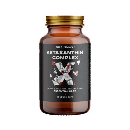 BrainMax Astaxanthin Complex, 60 rostlinných kapslí