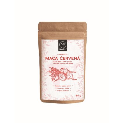 Maca červená BIO prášek 80g Natu