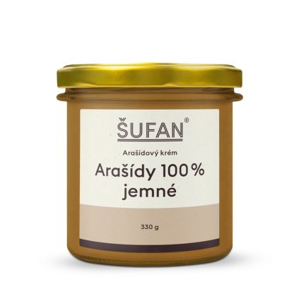 Arašídové máslo jemné 330 g Šufan