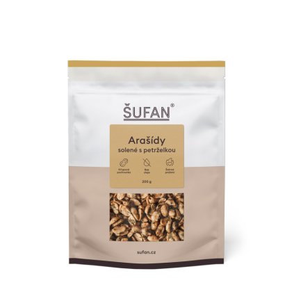 Arašídy solené s petrželkou 200 g Šufan
