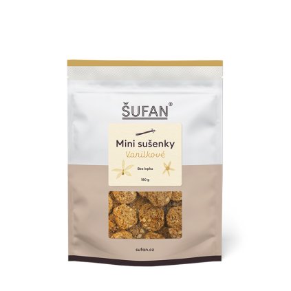 Mini sušenky Vanilkové 180 g Šufan