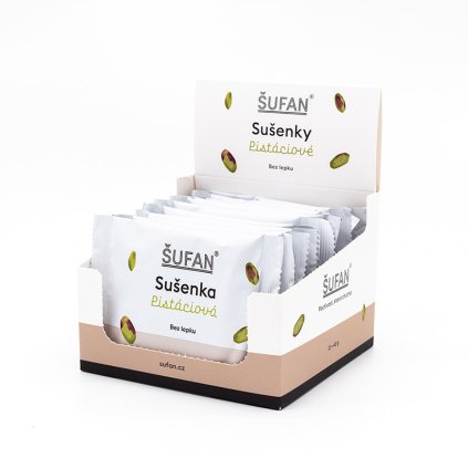 Sušenky Pistáciové 40 g Šufan