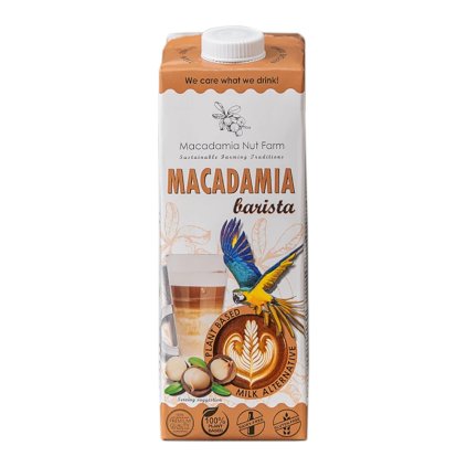 Makadamové mléko barista 1l Macadamia nut farm