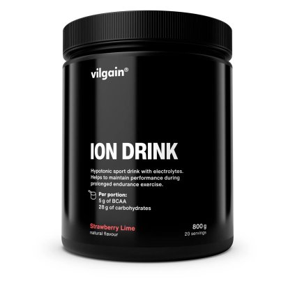 Vilgain Iontový nápoj - Jahoda s limetkou 800 g