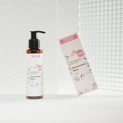 Jemný sprchový gel s prebiotickým komplexem - Bezstarostné Ráno - 100 ml Kvítok