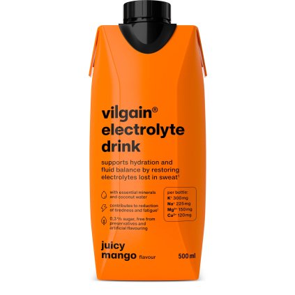Vilgain Electrolyte Drink šťavnaté mango 500 ml