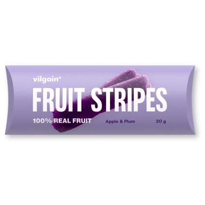 Vilgain Fruit Stripes Jablko a švestka 20 g